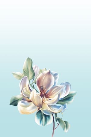 定位花印花花型图片