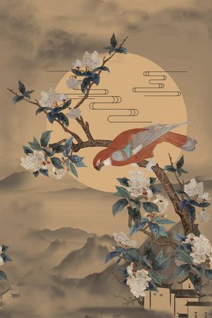 女装定位花印花花型图片
