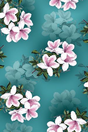 数码花型印花花型图片