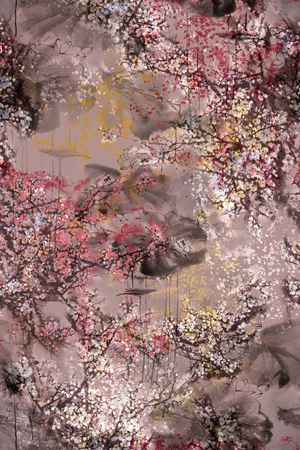 肌理印花花型图片