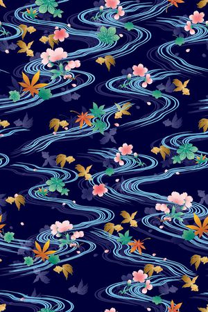 花卉印花花型图片