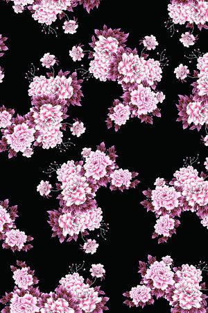 数码花型印花花型图片