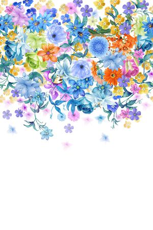 二方连续印花花型图片