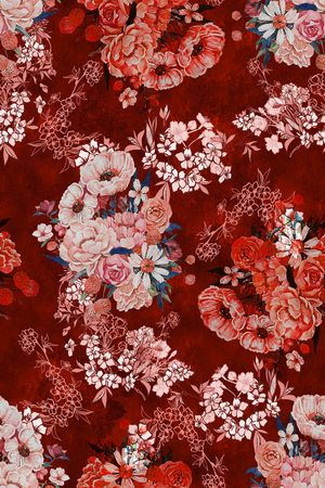 香云纱印花花型图片