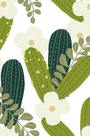 图案——面料印花花型图片