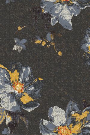 沙发布印花花型图片