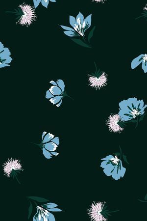 花卉印花花型图片