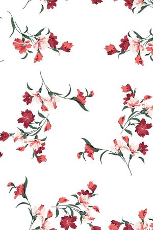 花卉印花花型图片