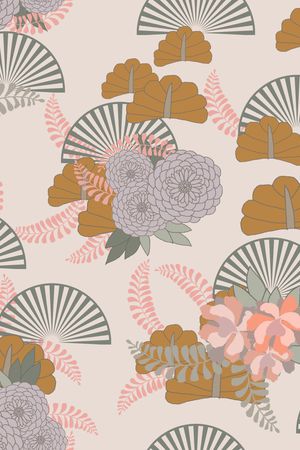 图案——手绘印花花型图片