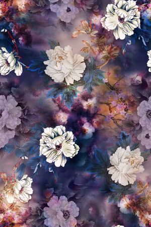 香云纱印花花型图片