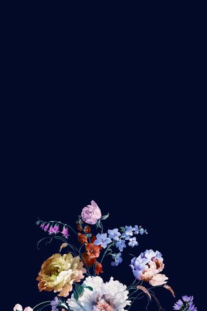 数码花型印花花型图片