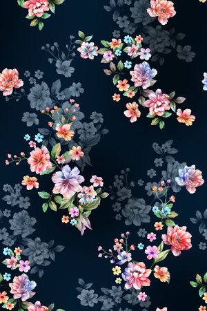 数码花型印花花型图片