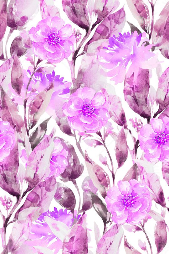 花卉印花花型图片