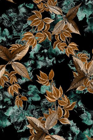 花卉印花花型图片