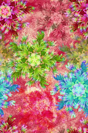 数码花型印花花型图片