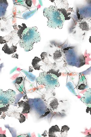 香云纱印花花型图片