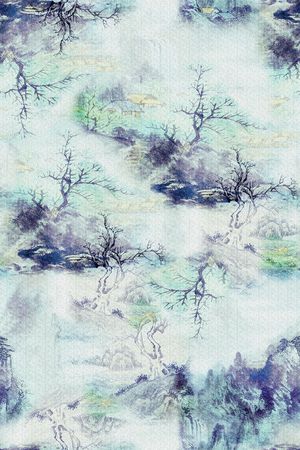 香云纱印花花型图片