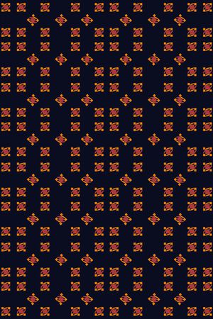 几何印花花型图片