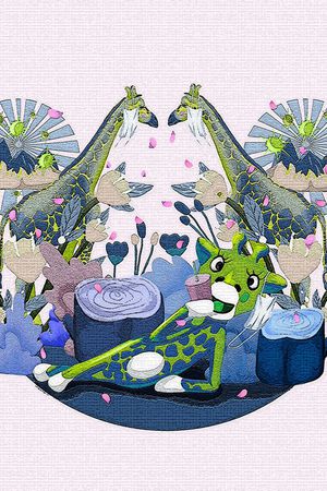 花卉印花花型图片