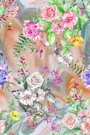 炫彩印花花型图片