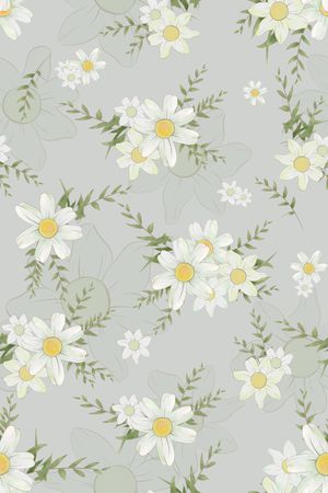 花卉印花花型图片