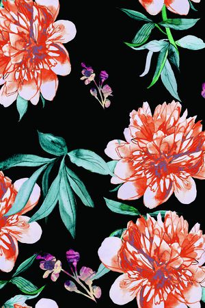 数码花型印花花型图片
