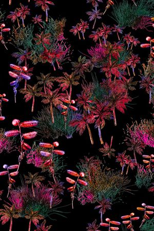 花卉印花花型图片