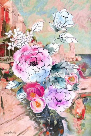 定位花印花花型图片