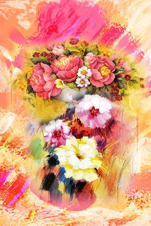 定位花印花花型图片