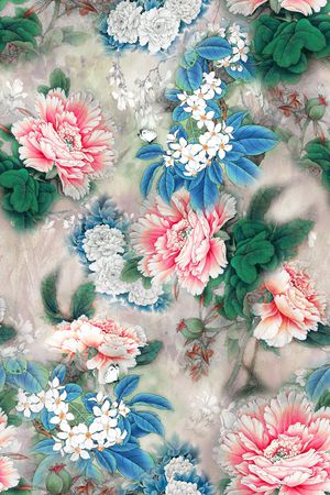 香云纱印花花型图片
