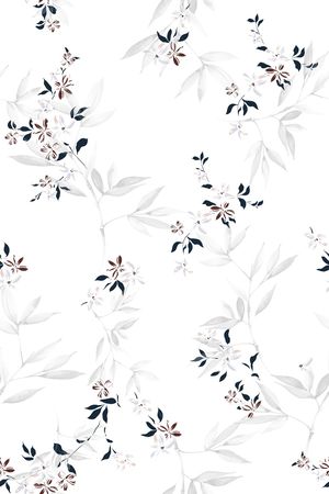 花卉印花花型图片