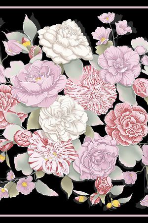 花卉印花花型图片