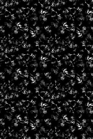 肌理印花花型图片
