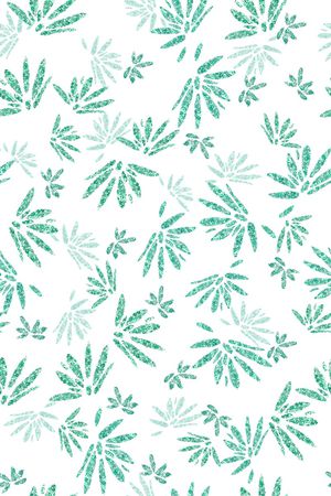 植物印花花型图片