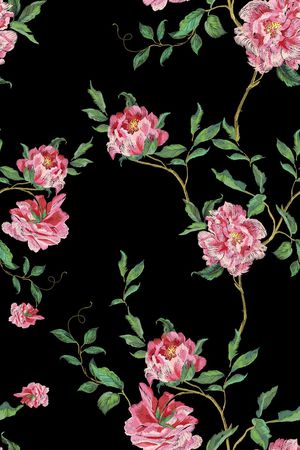 绣花花型印花花型图片