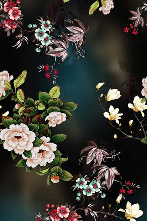 香云纱印花花型图片