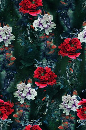 香云纱印花花型图片