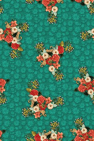 女装印花花型图片
