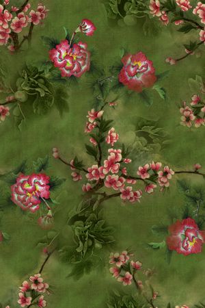 花卉印花花型图片