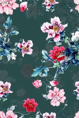 香云纱印花花型图片