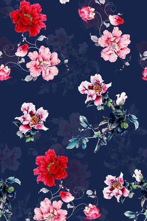 香云纱印花花型图片