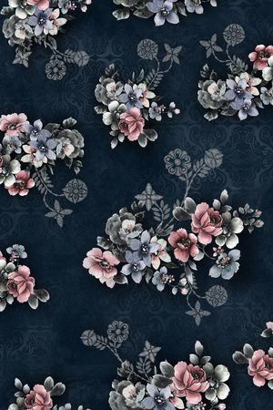 香云纱印花花型图片