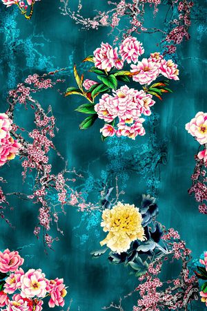 香云纱印花花型图片