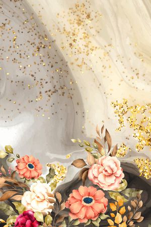 女装定位花印花花型图片