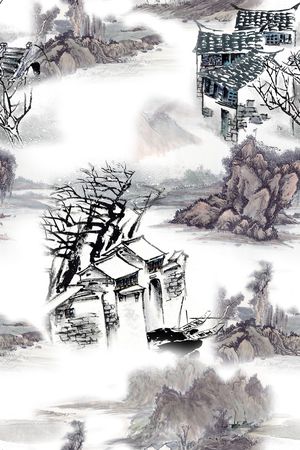 香云纱印花花型图片