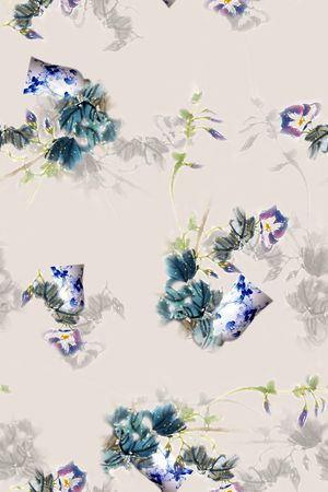 香云纱印花花型图片