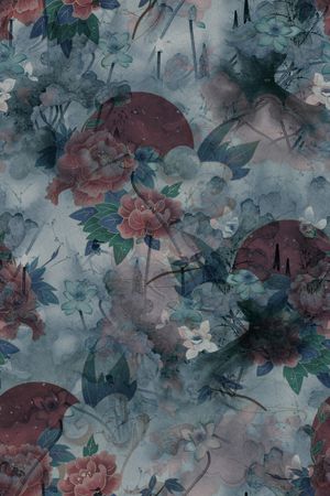 花卉印花花型图片