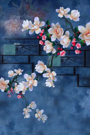 底纹印花花型图片
