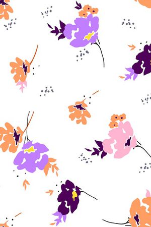 花卉印花花型图片