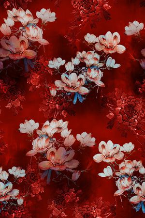 香云纱印花花型图片